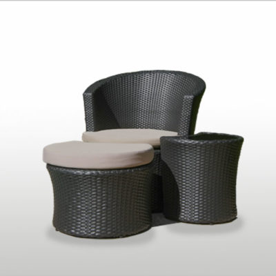 Model C3 - 3 Piece Outdoor Lounge Set